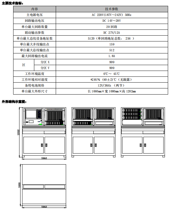 利达JB-QT-LD128E2-T 火灾报警控制器/消防联动控制器接线安装