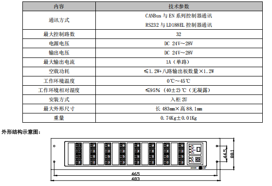 利达LD9203EN 联动控制盘接线安装技术